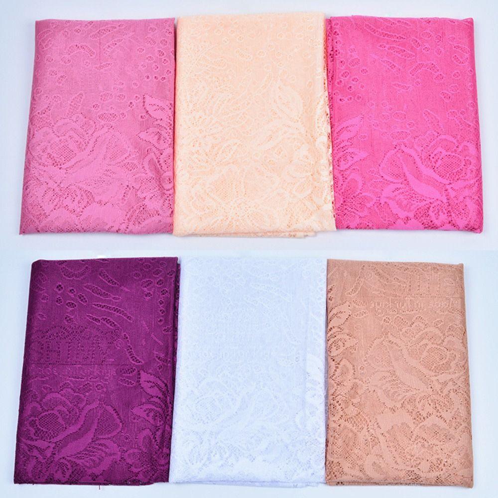 Women Girls Headwear Headscarf Luxury Head Scarves Hijab Shawl Scarf Hollow Tassel Scarf Head Wrap