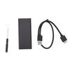 M.2 To USB3.0 Enclosure Adapter Case 6Gbps Black M.2 SSD Adapter for 30x30mm 50x30mm External SSD Hard Drive