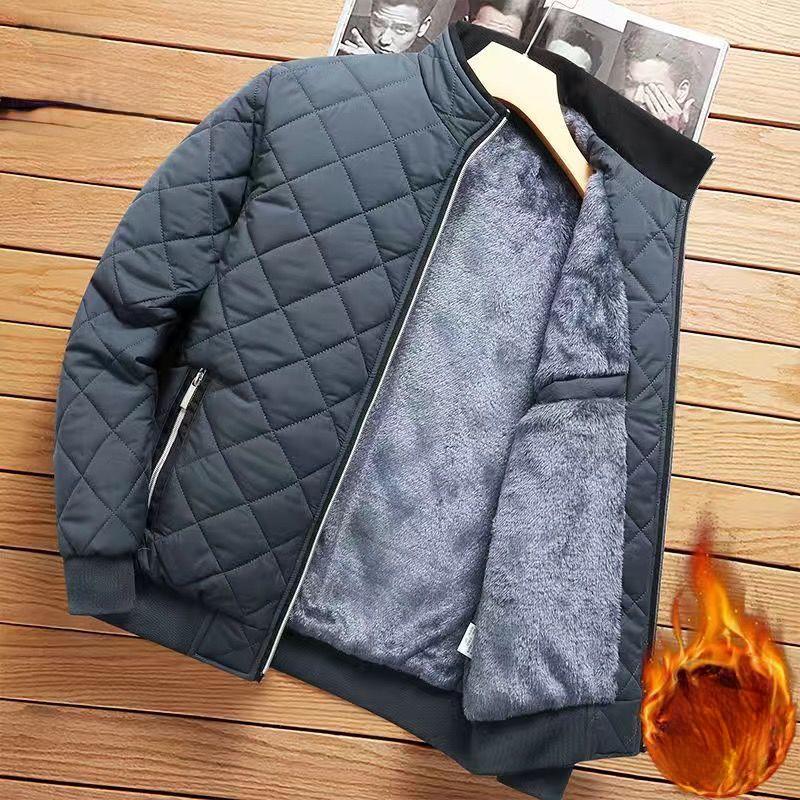 Men's Thickened Cotton Coat Comfortable Sports Cotton Jacket for Winter