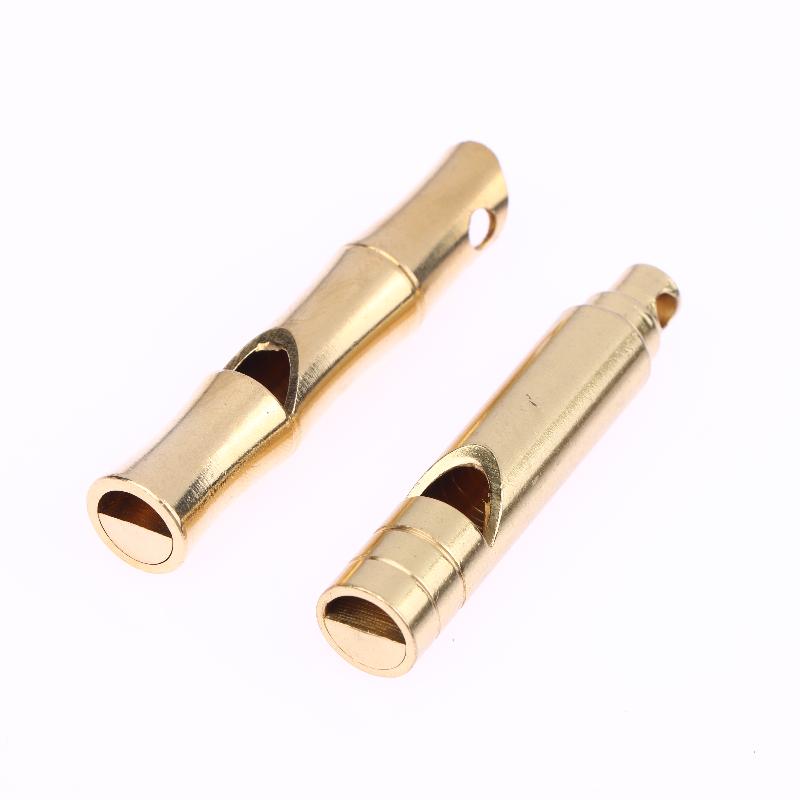 Pure Brass Whistle Keychain Outdoor Gear Bamboo Node Dragon Head Judge Whistle Competition Survival Competition Outdoor Goods