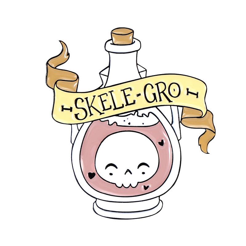 

Trendy Brooch Alloy With Geometric Magic Potion Bottle Design For Versatile Styling XZ7400