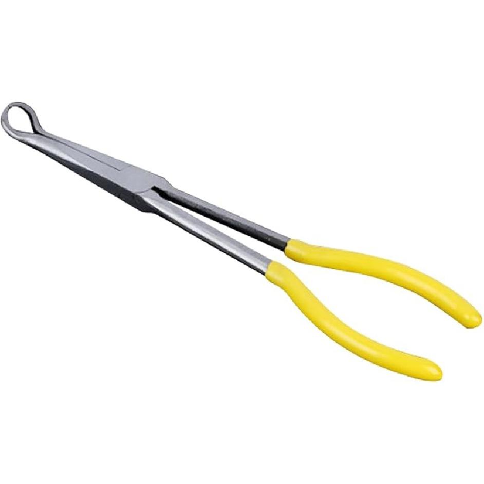 11 Inch Extended Pointed Nose Pliers, Ergonomic Grip, Suitable for Various Tasks 11 inch O-ring pliers