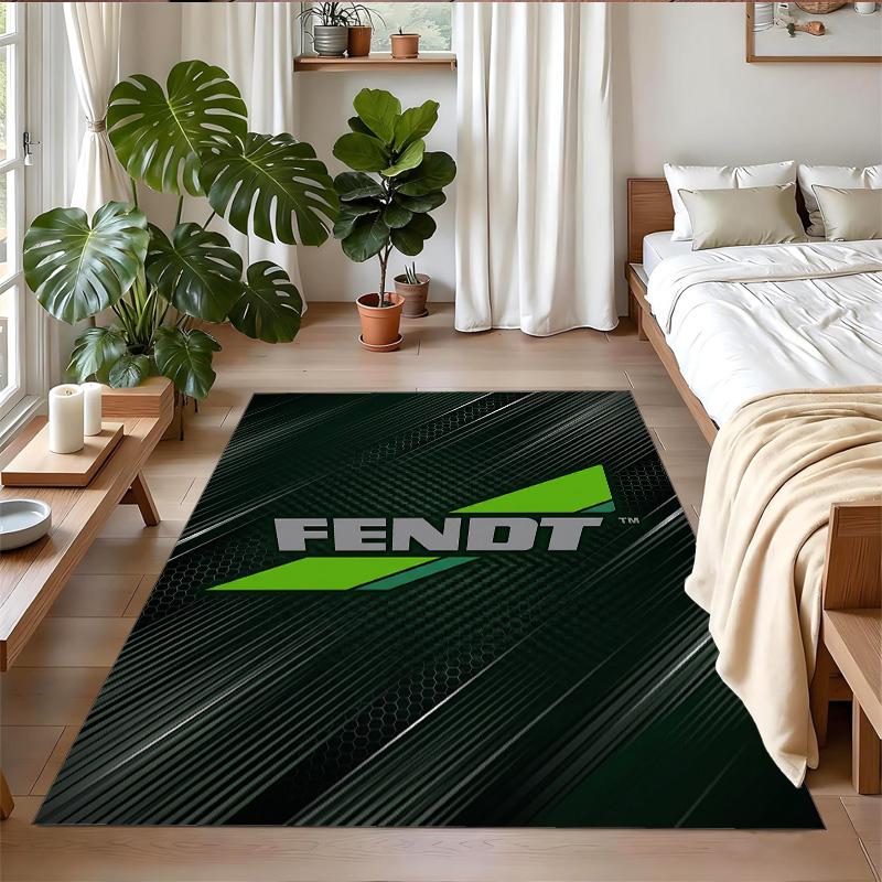 Fendt Print Crystal Velvet Plush Rug Wear?Resistant Anti?Slip Floor Mat For Indoor Household Decoration