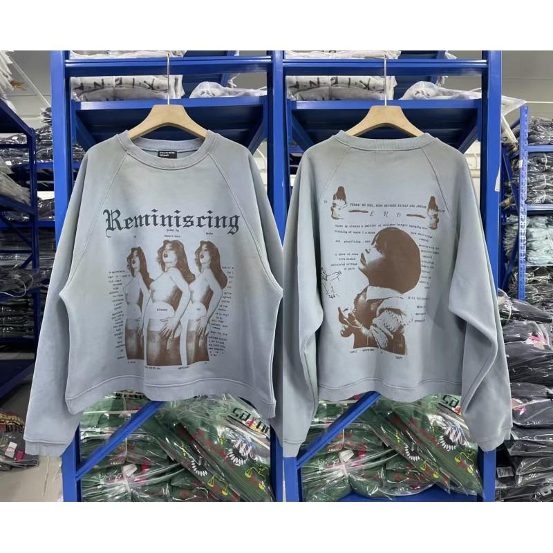 Oversized Vintage Washed Hooded Sweatshirt Men Women Teens Streetwear Loose Fit Cotton Pullover Fall 2025