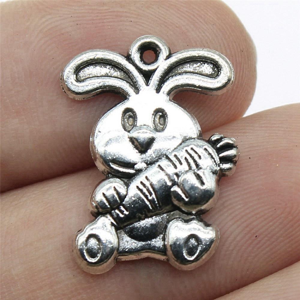 Charms Pig Sheep Cow Rabbit Pendants Wedding Jewelry Findings QC099