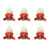 Pack of 6 Hollow Birdcage Iron Candy Box Jewelry Small Item Holder Exquisite Craftsmanship for Storing Small Accessories