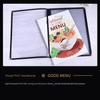 Transparent Menu Cover Foldable a4 Document Holder Waterproof Menu Paper Holder  DIY Menu Making