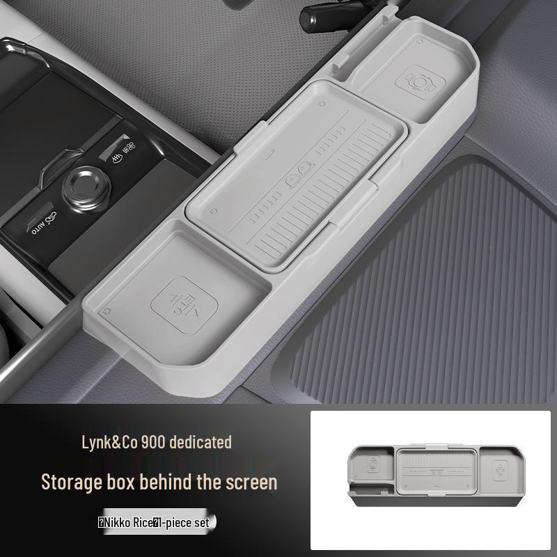 Silicone Dustproof Storage Holder for Lynk & Co 900 Screen