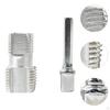 NPT Pipe Tap Set for Electric Drill Home Renovation Thread Cutter 1/2 In 3/4 Maintenance Plumbing