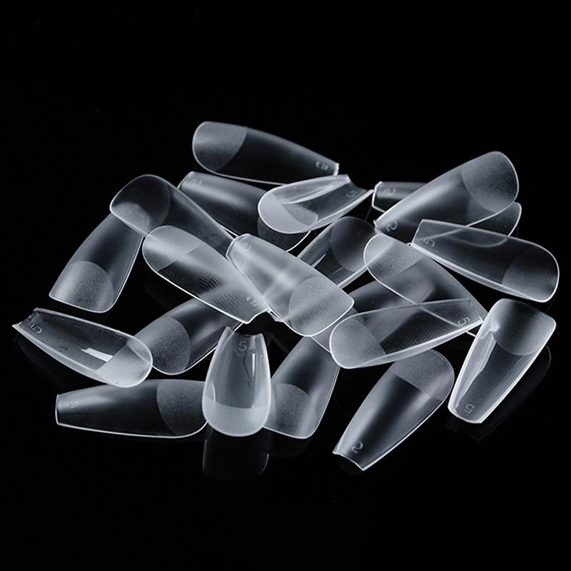 500Pcs/Box Nail Extension Tips False Full Tips Nails Diy Nail Art Fake Nail Tips Nail Polish Manicure Tool