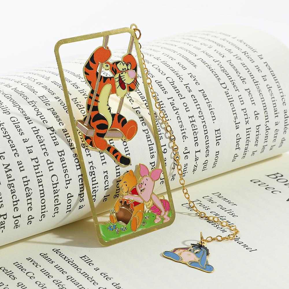 

Disney Winnie The Pooh Bookmarks Creatively Designed Hollowed Out Bookmarks Reading Tools Stationery and Gifts D