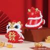 Traditional Wake Lion Ornaments Cartoon Lucky Dancing Lion Model  Tabletop Decoration
