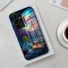 Simpson Night View Phone Case For Samsung S26 S25 Edge Ultra 23 22 21 20 Ultra Plus S24 Fe Glass Cover