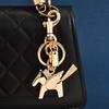 Unicorn Keychain Metal Pendant With Stylish 3d Design For Daily Use And Gift