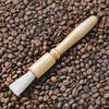 New 1Pcs Bar Table Cleaning Coffee Grinder Brush Coffee Tool Coffee Machine Cleaning Espresso Brush Accessories Wooden Handle