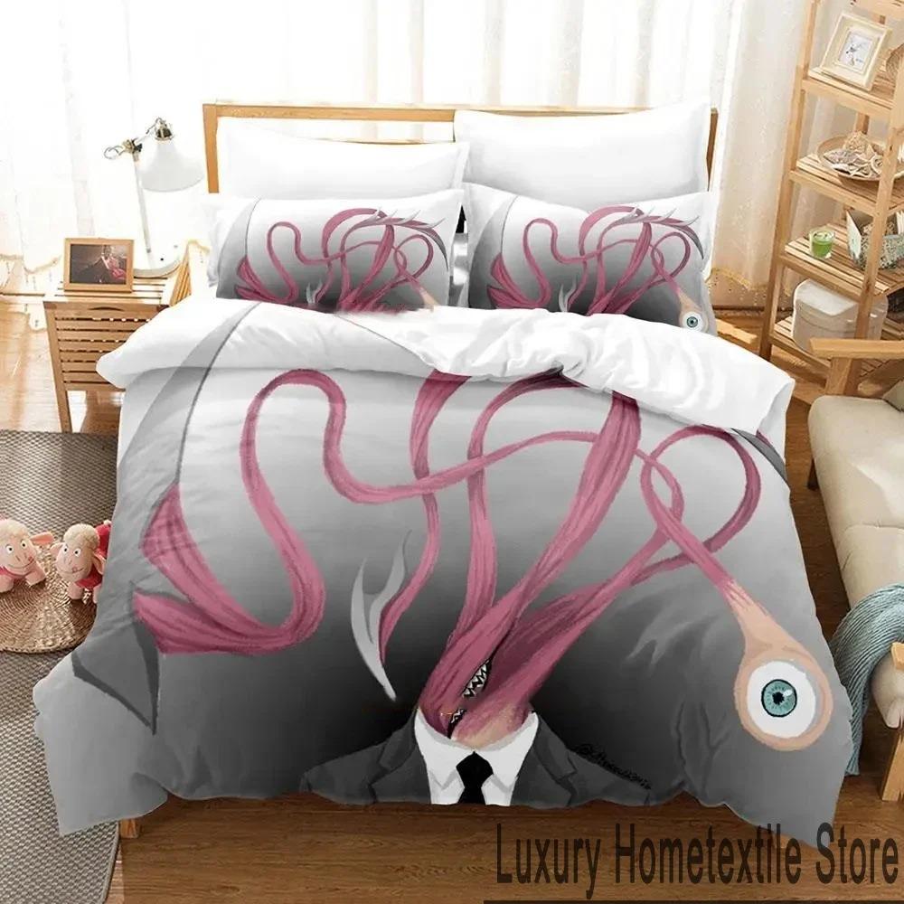 

3D Print Anime Parasyte Bedding Set Duvet Cover Bed Set Quilt Cover Pillowcase Comforter king Queen Size Boys Adult Bedding Set 70x133cm 2pcs
