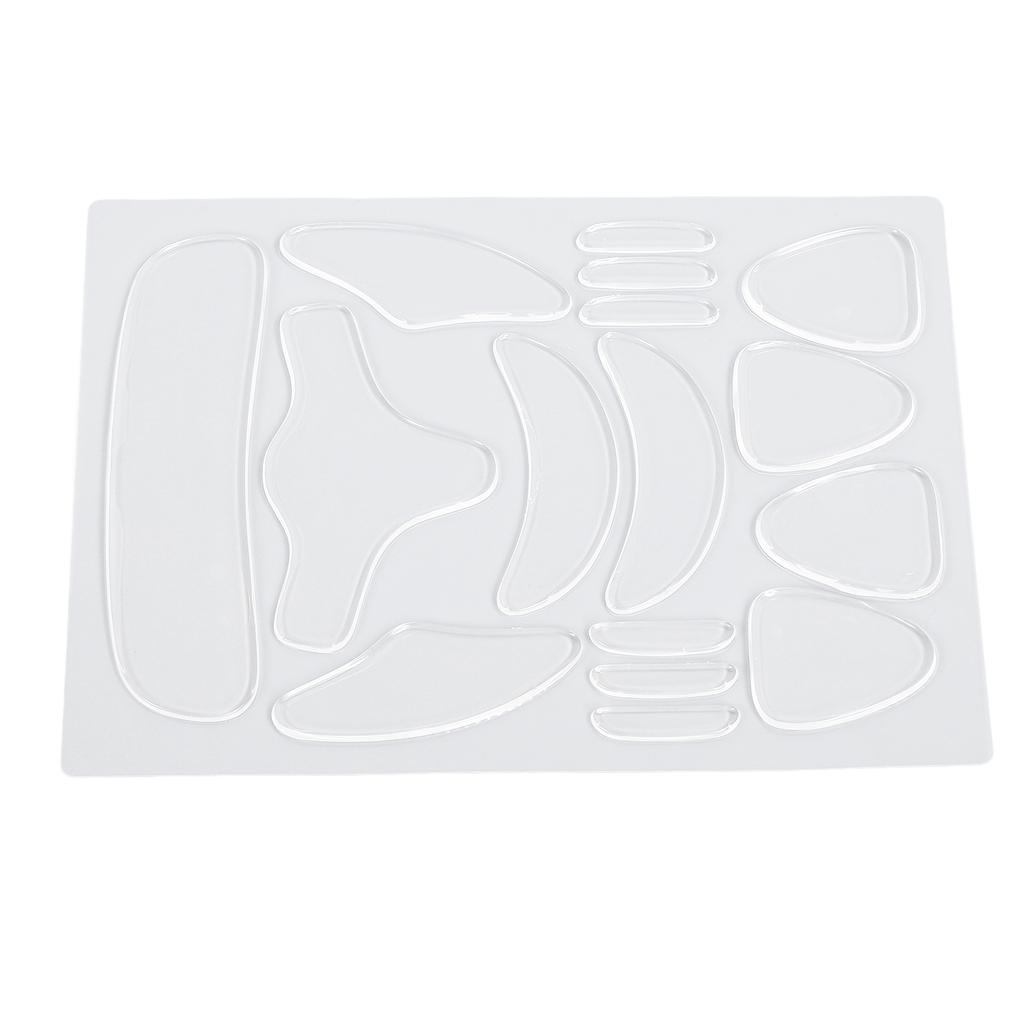 16 szt. Silikonowy plaster na zmarszczki Poprawia zwiotczałą skórę Plaster wygładzający zmarszczki na twarzy na czoło Trans