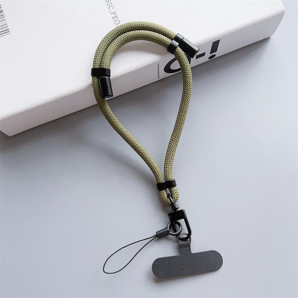 Adjustable Phone Lanyard Hanging Decoration Can Be Carried Twist Rope Anti-loss Pendant Fashion Strong Wrist Short Straps Band
