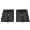 2PCS Iron Speaker Wiring Back Panel Audio Junction Box for 715 725 Stage Speakers Professional Stage