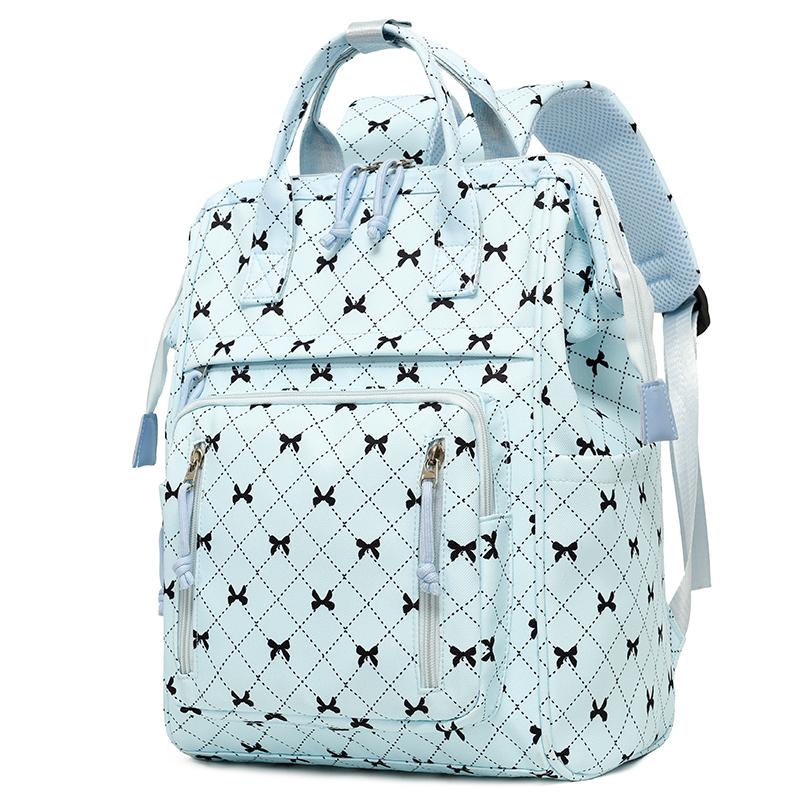 Bow Student Schoolbag Large Capacity Backpack Student Schoolbag
