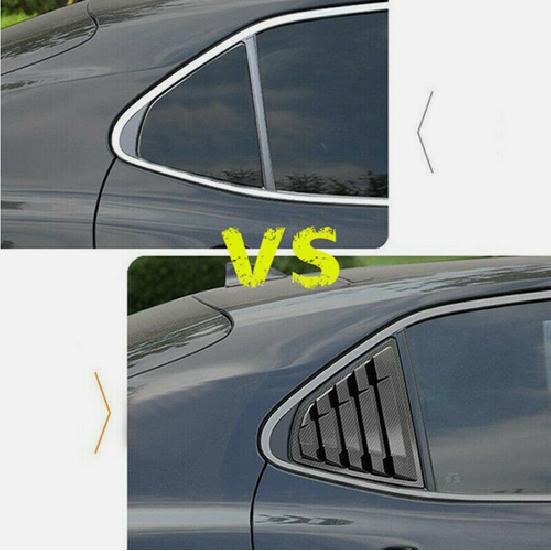 For Toyota Camry 2018-2024 Carbon Fiber Vent Window Scoop Louver Cover Trim