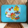 Character R-Rainbow B-Brite Floor Mat Soft Flannel Floor Mat  Suitable for Entryways, Living Rooms, Bedrooms, and Bathrooms