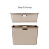 CHAHUA Desktop File Organizer Box with Lid