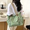 Plátěná taška Tote Bag Dámská Velkokapacitní Taška přes rameno Crossbody Neformální Denní Pracovní Kabelka