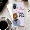 Greys Anatomy Person Cover For Xiaomi Redmi Note 14 13 12S 12 11 Pro Plus Phone Case 11S 10S 10 11E 11T 14Pro 13Pro Print Coque