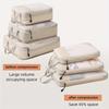 3pcs Multifunctional Travel Compression Bags Large Capacity Storage Mesh Bags  Carry on Luggage