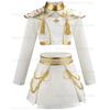 Girls' Stage 3-Piece Singing Competition Shining Set Halloween Dance Party Cool Girl Korean Casual Clothing Metal Pattern Jacket