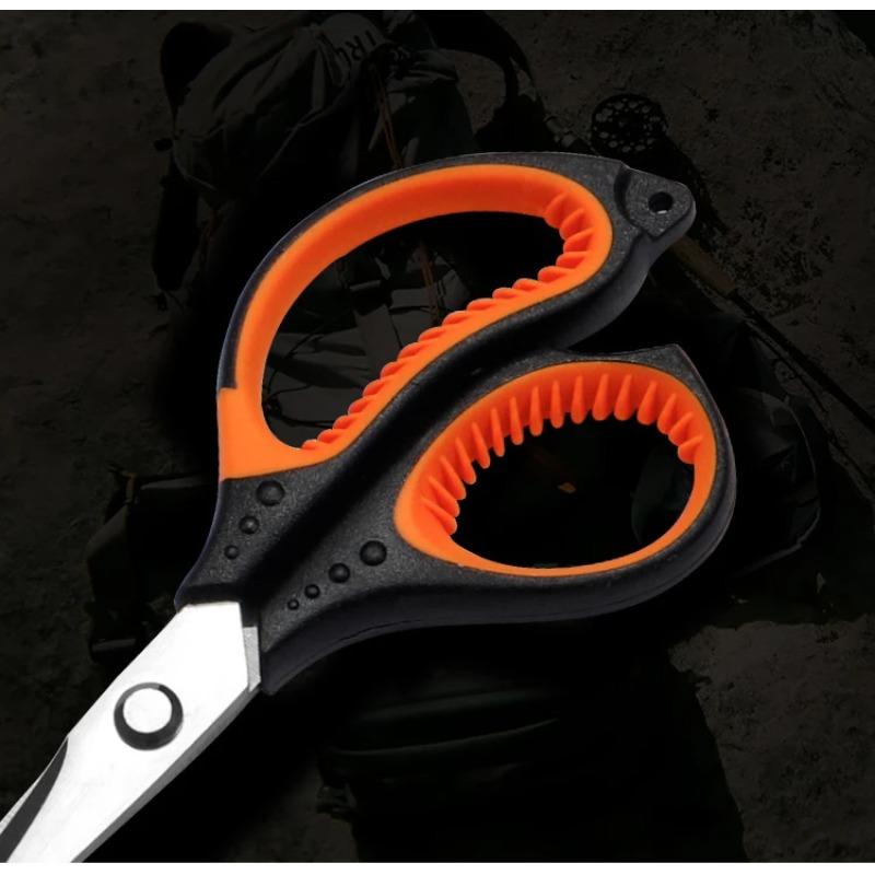 Stainless Steel Blade TPR Handle Fishing Scissor Outdoor Portable Fish Line Cutting Tool Fishing Tackle Pesca Accessories