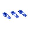3pcsCelsiusset 25T Steering Servo Arms for 1Celsius10 Remote Control Car Aluminum Alloy Servo Arm