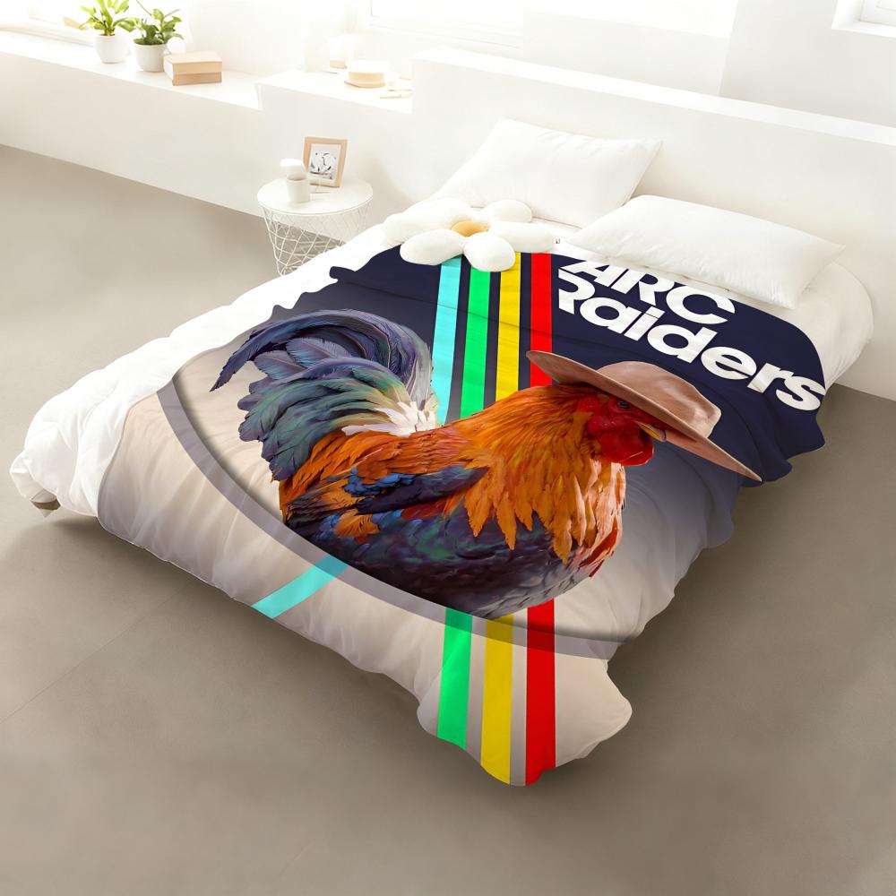 A-Arc R-Raiders Game Throw Soft Flannel Throw Blanket Lightweight Cooling Summer AC Nap Blanket for Sofa Bed Couch Travel