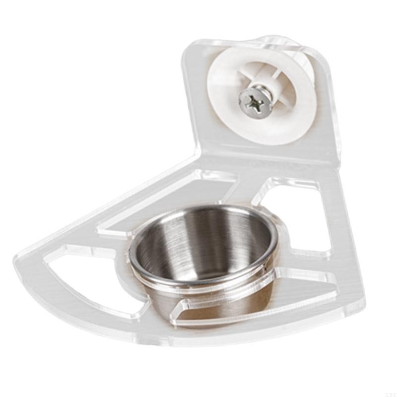Large Capacity Bird Feeders Hygienic Bird Feeding Bowl Bird Feeders Water Drinker for Budgies and Small Birds X3UC
