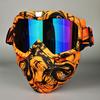Moto Snow Goggles Mask UV400 Outdoor Riding Men's Windproof Sand Goggles Helmet Mask Mask