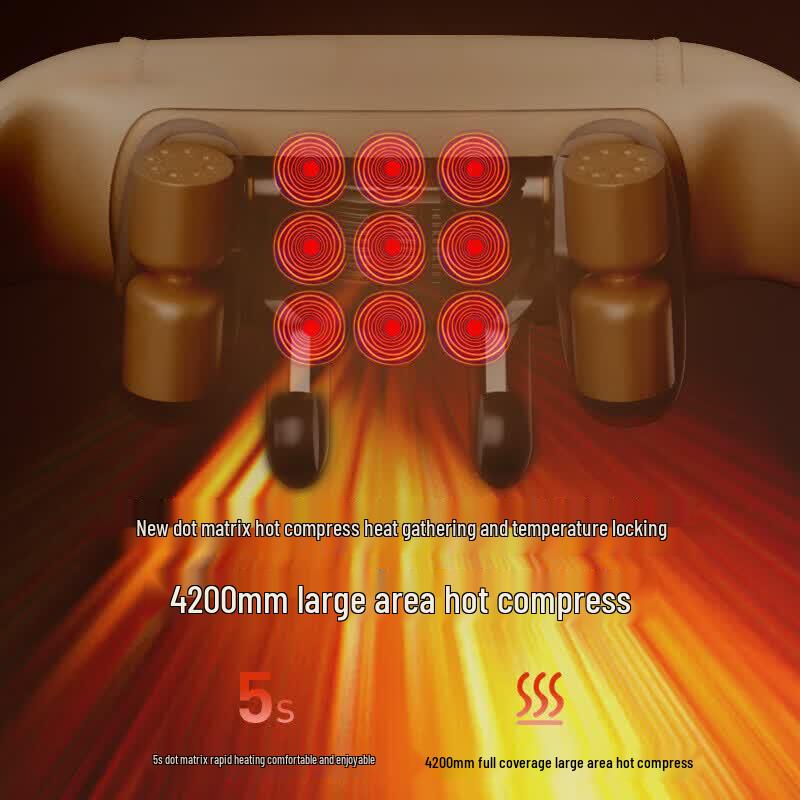 AUX Rechargeable Neck and Shoulder Massager P11MT CN plug (adapter included)