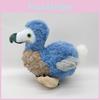 Kuscheliges 7,8 Zoll Dodo Plüschtier Blauer Vogel Weiches Stofftier Puppe Für Kinder Weihnachtsgeschenke