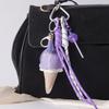 New Ice Cream Car Keychain Mini Lollipop Leather DIY Decoration Colorful Car Key Chains