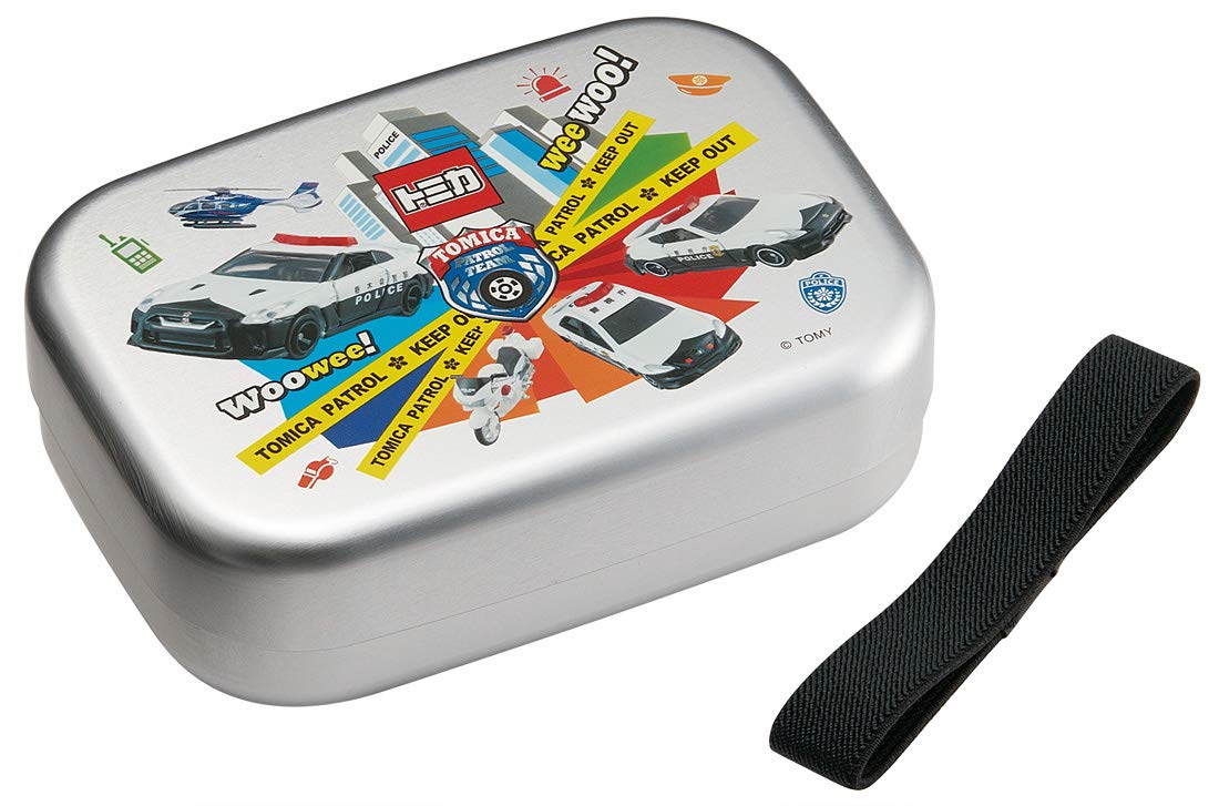 

Skater Lunch Box Aluminum Tomica 20 Made in Japan 370ml ALB5NV Children s