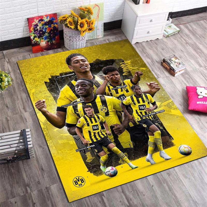 Dortmundes BVB Futbola Komandas Spēlētāju Kolāžas
