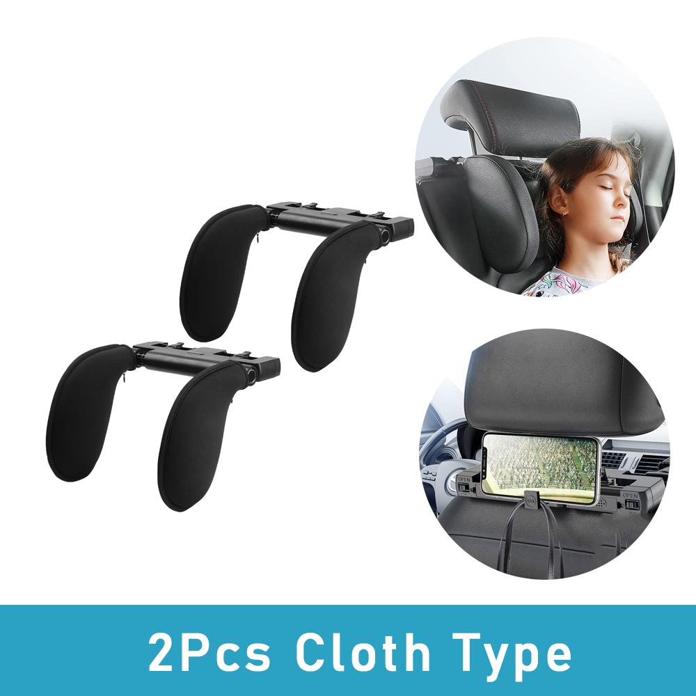 Car Seat Headrest Pillow Adjustable Head Support Pillow Car  Interior U Shaped Pillow Travel Sleeping Cushion for Kids