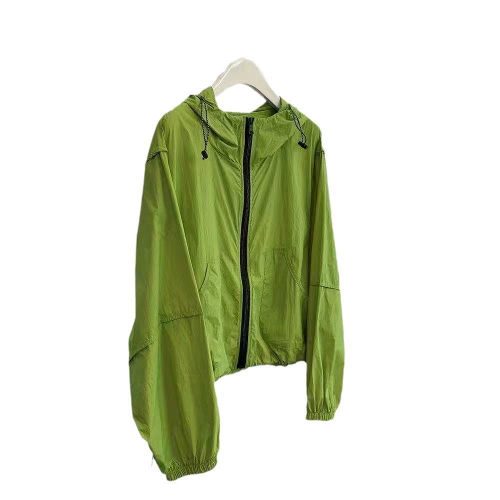 Sportieve sneldrogende zonwerende kleding voor dames 1011 zomer nieuw UV-bescherming casual dunne outdoor nylon effen kleur zonwerende kleding