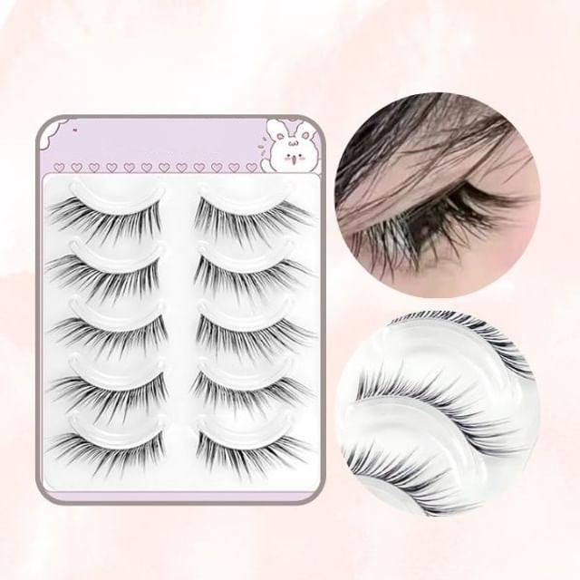 

SIDIT - Natural Crisscross False Eyelashes 01 - Black - One Size