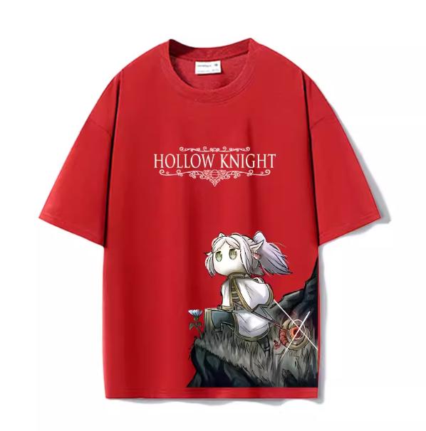 2026 SpringSummer The Fallen Flavia Hollow Knight GenderNeutral Mens and Womens Matching ShortSleeved TShirt