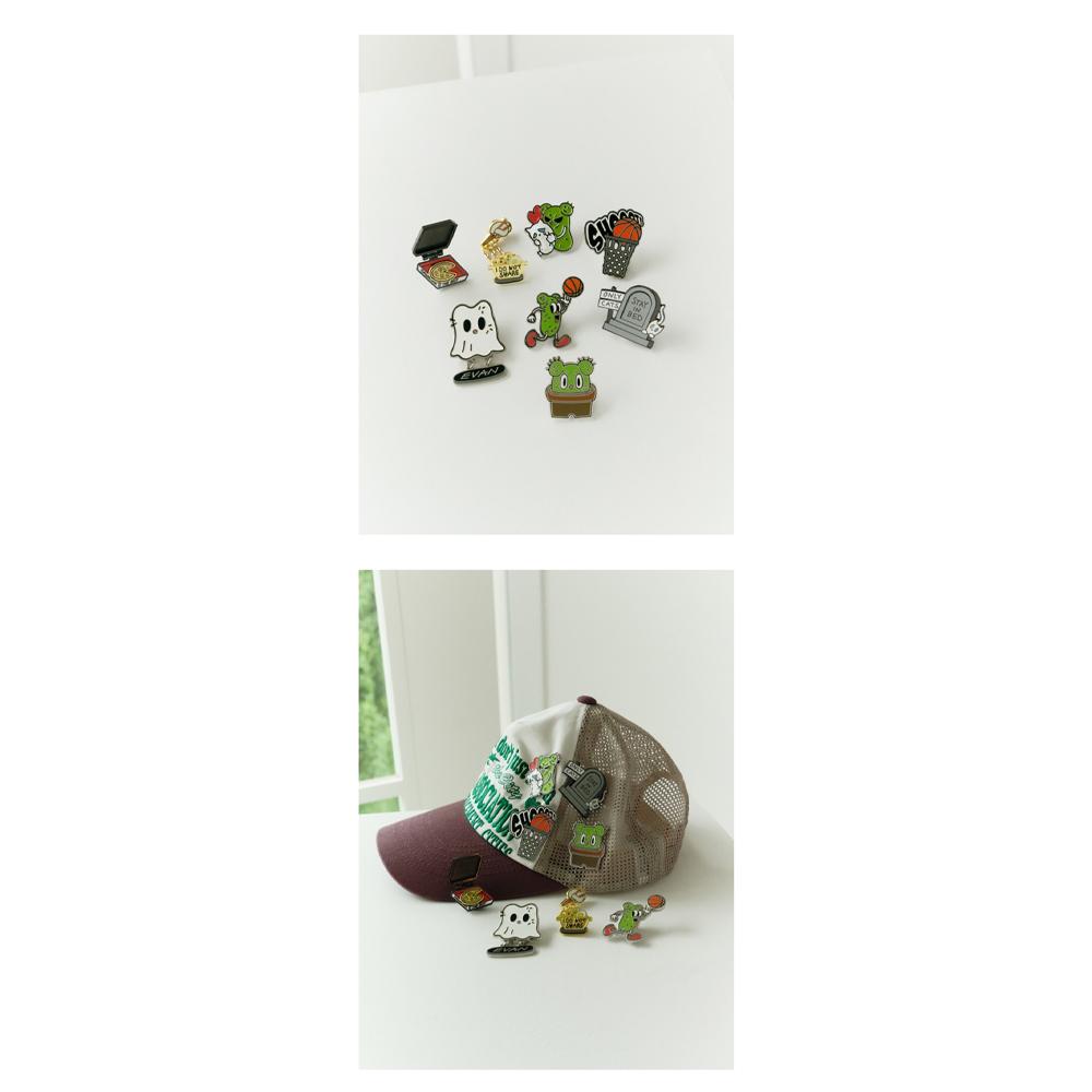 ENHYPEN [HEESEUNG] EVANs CACTUS AND CAT Badge Collection