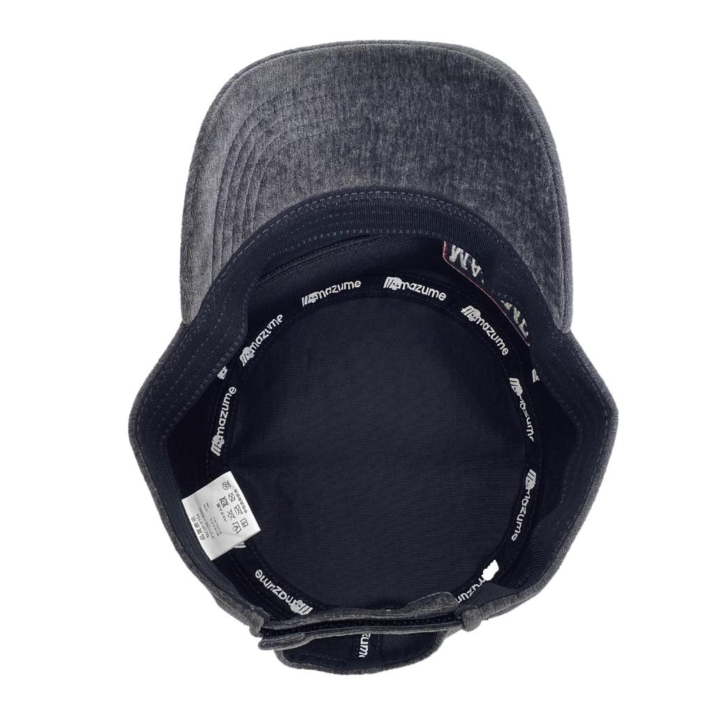 Mazume Velour Work Cap Black MZCP-F754-01