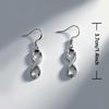 Infinity Symbol 8-Shaped Earrings - Versatile and Stylish Jewelry for Women