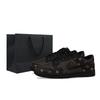 Dunk Low Leather Abrasion Resistant, Breathable, Slip Resistant Low Top Casual Skateboard Shoes Men's Black Brown IO7606-010(Team1423-)