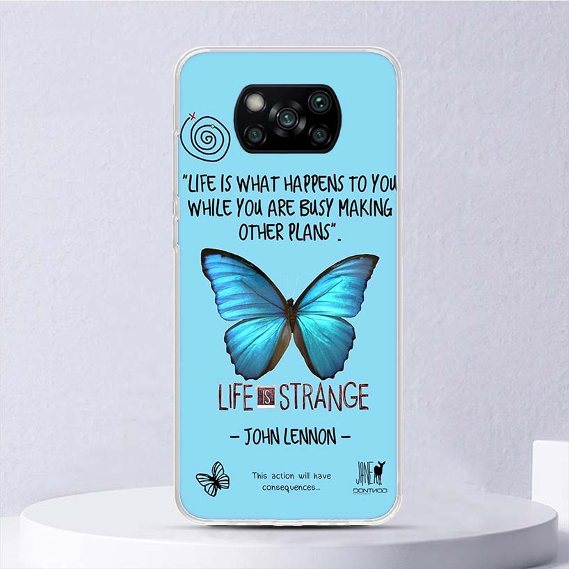 Life Is Strange Soft Case For Xiaomi Poco X7 X6 X5 X4 X3 Nfc F7 Ultra F6 F5 Pro Phone Cover F4 Gt F3 M5S M4 M3 M5 M6 Coque